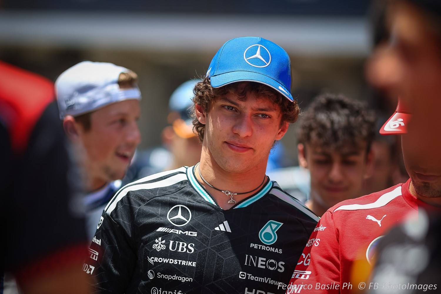 12 Andrea Kimi Antonelli, (ITA), INEOS AMG Mercedes W17, during the Barcelona-Catalunya GP, Barcelona 11-14 June 2026, Montemelò Formula 1 World championship 2026.