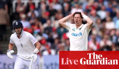 England v New Zealand: first men’s cricket Test, day two – live | England v New Zealand 2026