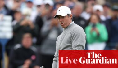 US Open 2026: golf under way after two-hour fog delay on day one – live | US Open