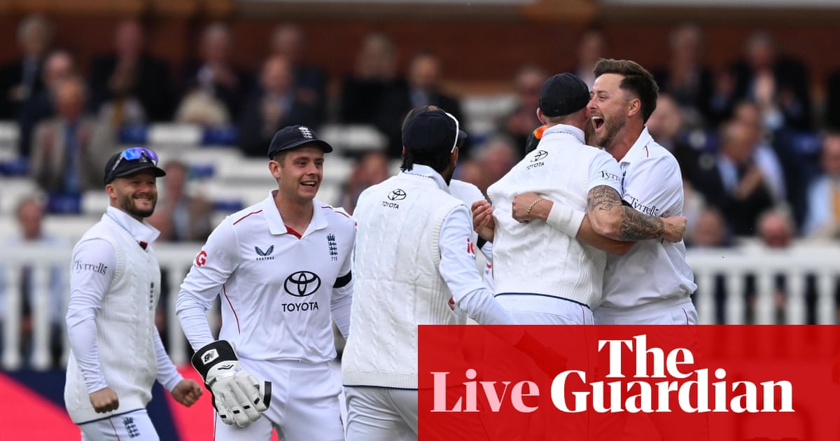 England v New Zealand: first men’s cricket Test, day one – as it happened | England v New Zealand 2026