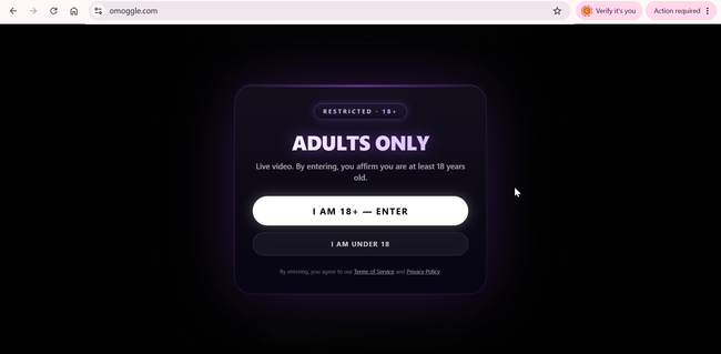 The website revealed there was no legitimate verification system in place. 
