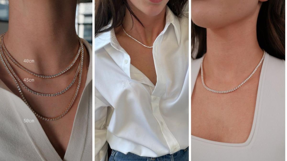 The $99.95 tennis necklace shoppers are obsessed with: ‘It’s so elegant’
