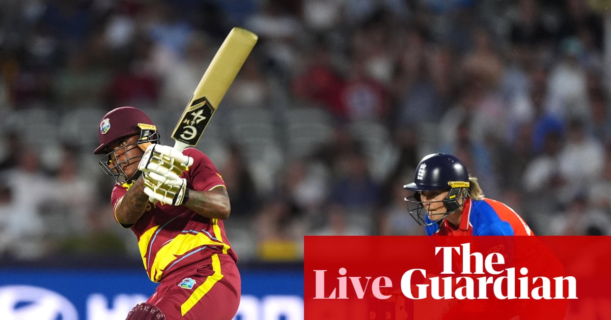 England beat West Indies by 38 runs and qualify for Women’s T20 World Cup semis – live reaction | Women's T20 World Cup 2026