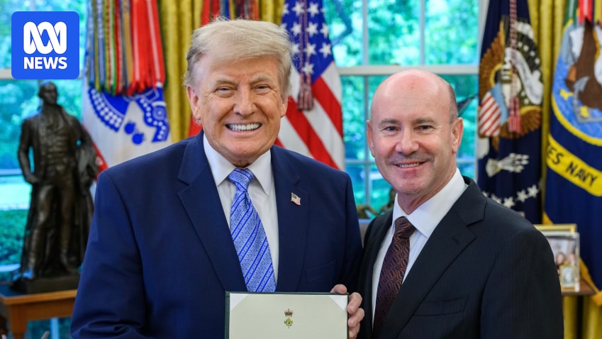 Australia's new ambassador gets to work in Washington ahead of 'robust' tariff negotiation