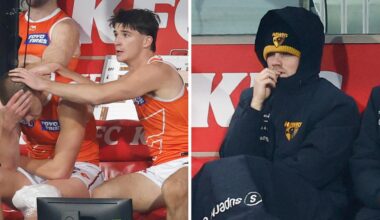 ‘It’s hard for him’: Brutal double blow in emotional scenes as Hawks downplay star’s setback