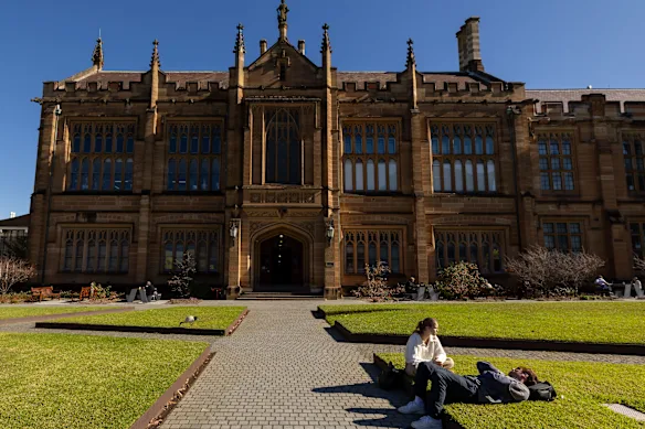 Sydney University has dropped to 100 in the global rankings.