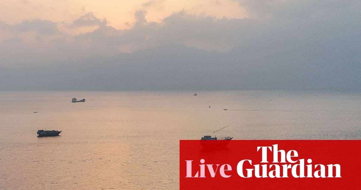 Donald Trump threatens to annihilate Iran after crossfire over Hormuz – as it happened | US-Israel war on Iran