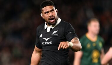 All Blacks Squad Named for Nations Championship Southern Series