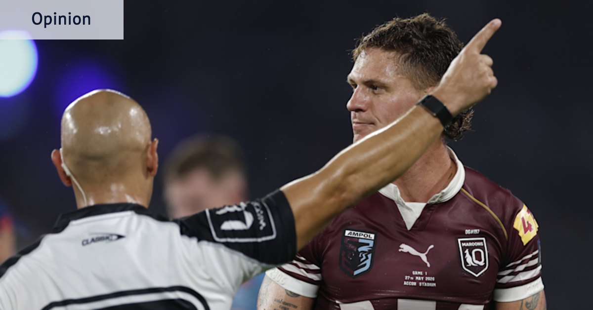 NRL 2026: Queensland Maroons fullback Kalyn Ponga has a shoulder charge problem. NSW Blues will be hoping history repeats in State of Origin II