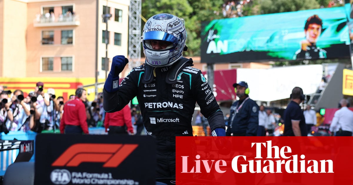 Kimi Antonelli grabs pole for F1 Monaco GP as Charles Leclerc hits wall in qualifying – as it happened | Formula One 2026