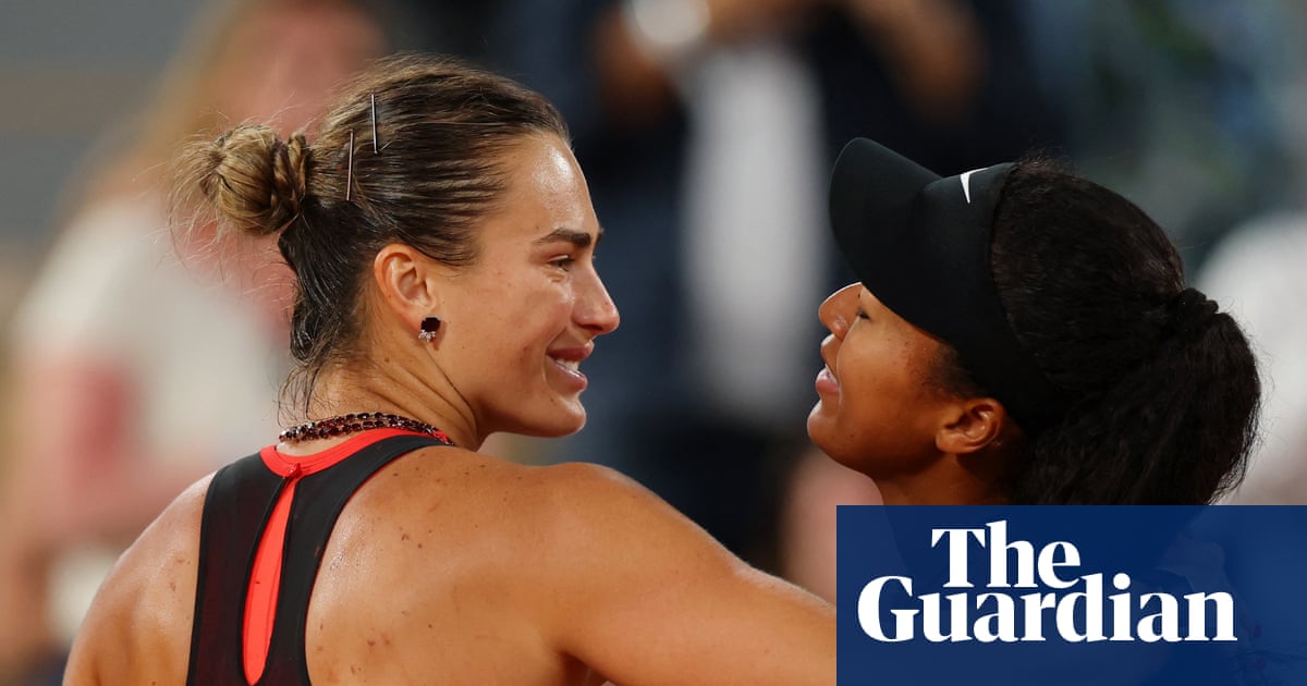 Sabalenka powers past Osaka in first women’s night match at French Open since 2023 | French Open 2026
