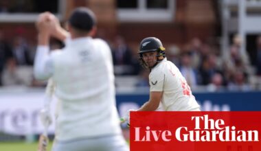 England v New Zealand: first men’s cricket Test, day two – as it happened | England v New Zealand 2026
