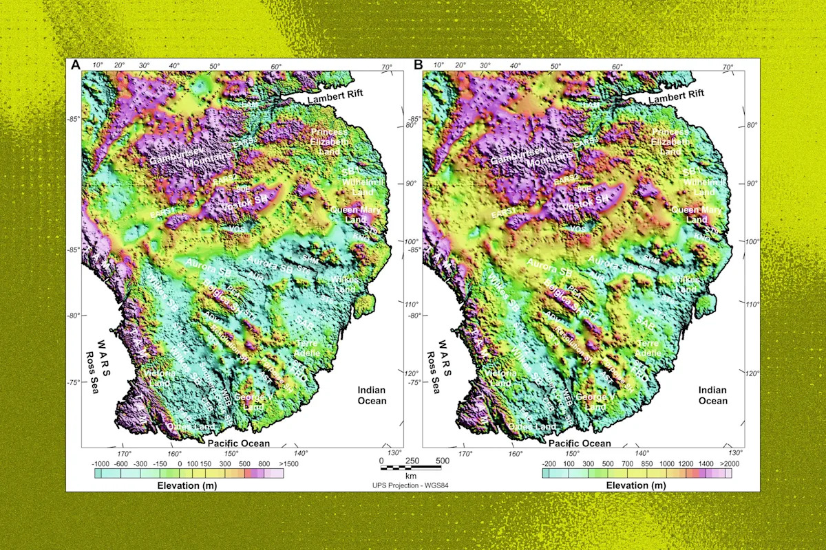Scientists Detect Massive Structure Under Antarctica