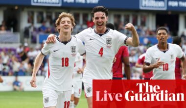 England v Costa Rica: World Cup 2026 warm-up – live | Friendlies