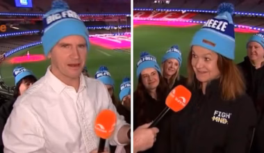 Sunrise star Sam Mac stunned by guest’s request live on air