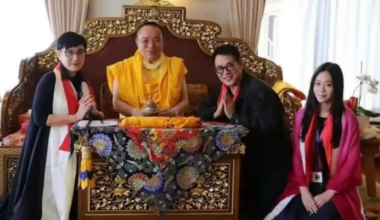 Jet Li's wife Nina Li Chi makes rare public appearance with family in Nepal