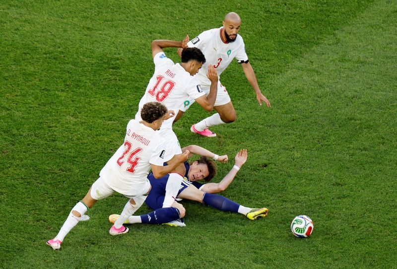 Football: Soccer-Morocco impress with free-flowing football but fail to turn style into goals