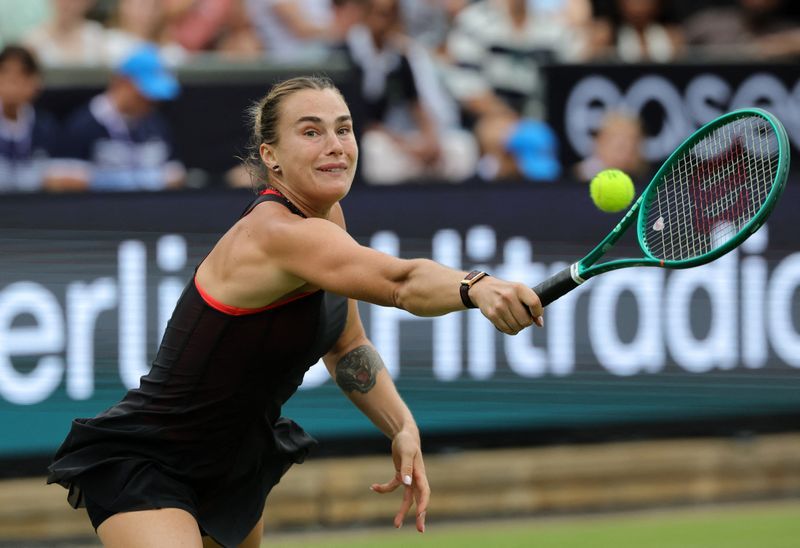 Tennis: Tennis-Sabalenka knocked out of Berlin semi-final by Pegula