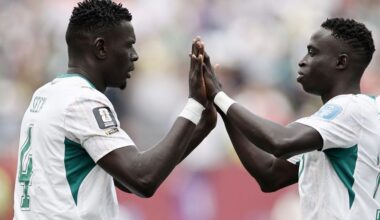 Football: Soccer-Gueye double helps five-star Senegal keep World Cup hopes alive and send Iraq home