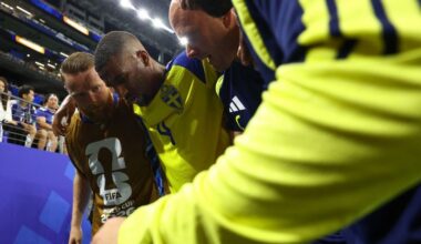 Football: Soccer-Sweden's Hien out of World Cup after suffering hamstring injury against Japan