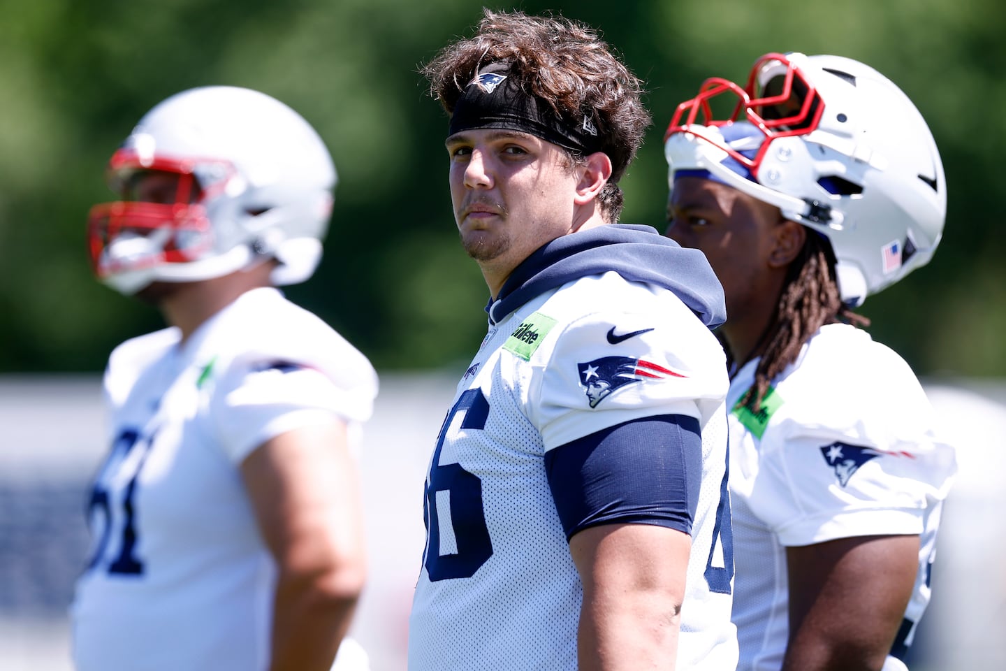 Will Campbell headed to Oklahoma to work out after attending Patriots minicamp.