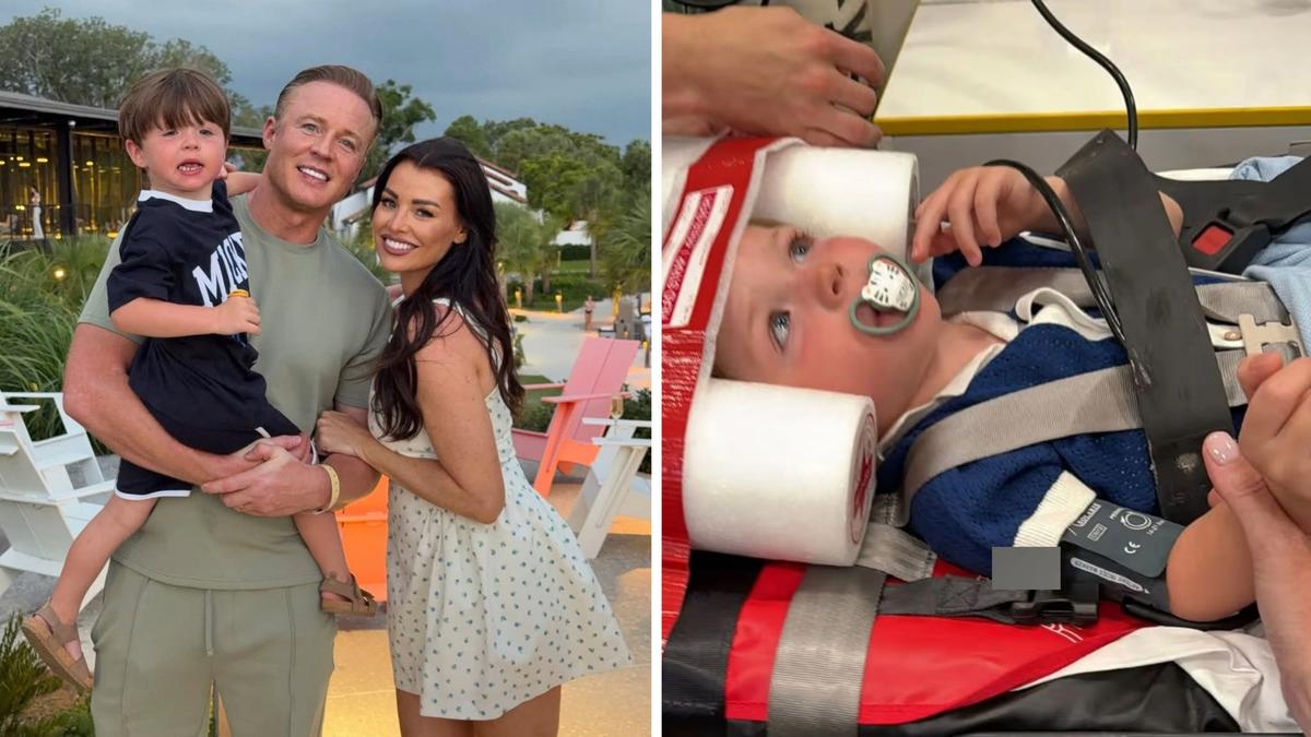 Reality star Jessica Wright’s four-year-old airlifted to hospital after ‘traumatising’ bouncy castle accident