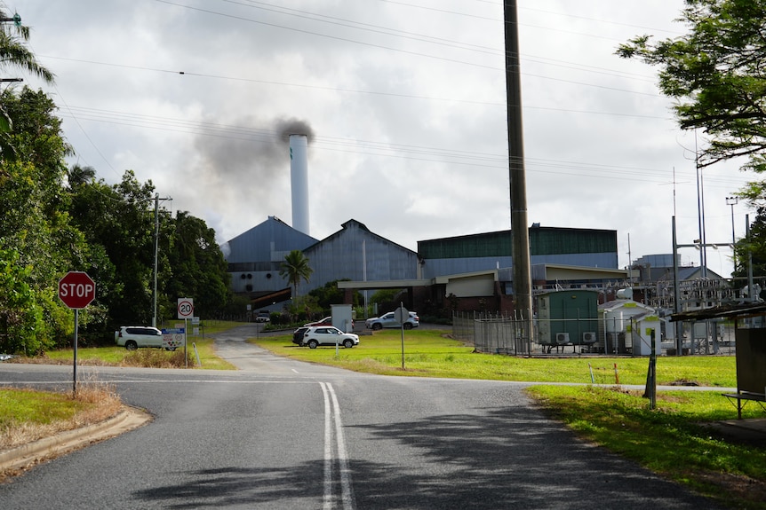 The sugar mill from a distant angle