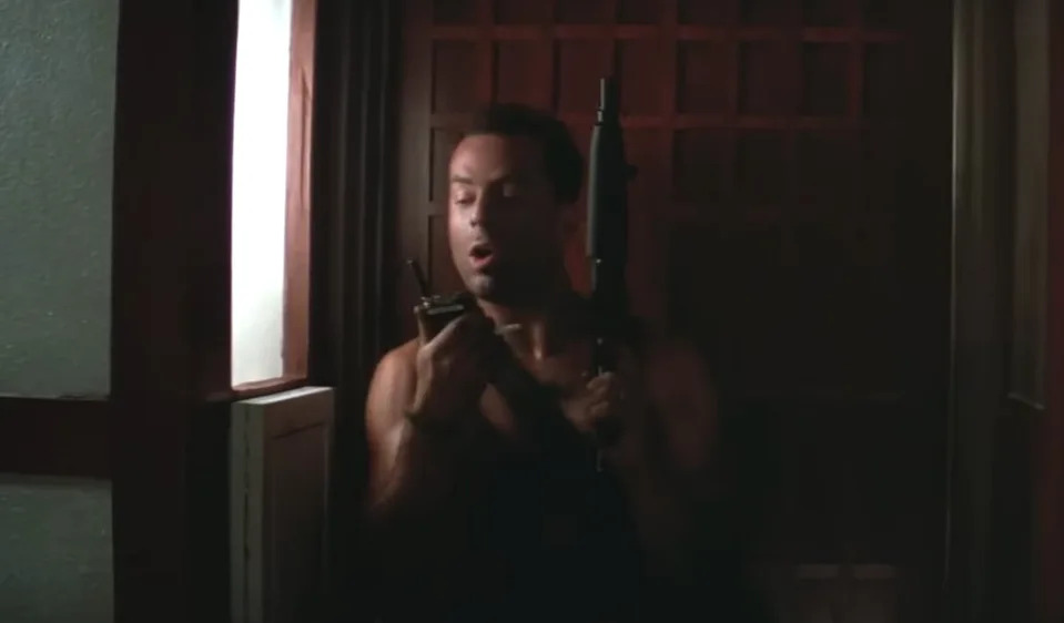 Bruce Willis in "Die Hard"