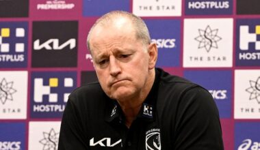 NRL 2026: Why Michael Maguire is under pressure to keep his job at Brisbane Broncos, losing streak, premiership defence
