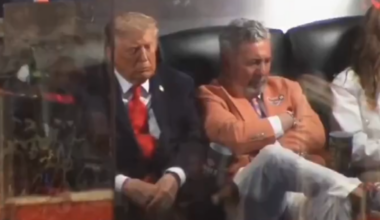 Donald Trump Knicks game: US president booed at NBA Finals in New York City; falls asleep before Spurs victory