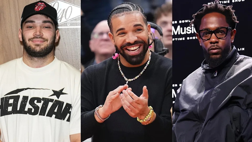 Adin Ross, Drake, Kendrick Lamar