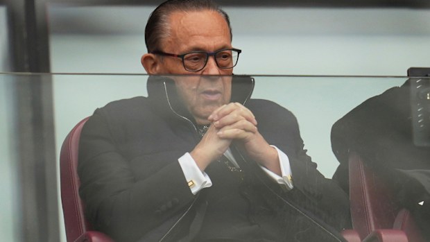 West Ham United co-owner David Sullivan.