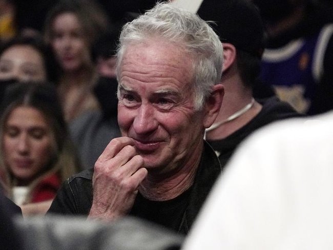 John McEnroe’s work commitments at Roland Garros can’t wrap up any quicker for the huge Knicks fan. 