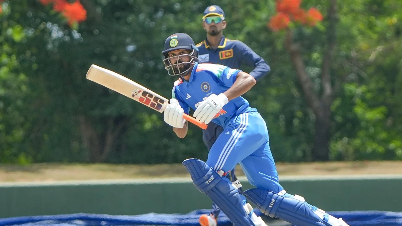 SL A vs Ind A - Ruturaj Gaikwad 101 trumps Arachchige 74 as India A win thriller