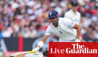 England v New Zealand: first men’s cricket Test, day two – live | England v New Zealand 2026