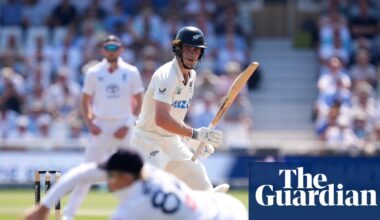 Nightwatcher O’Rourke plucks form with bat from thin air to frustrate England | New Zealand cricket team