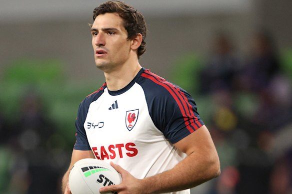 Billy Smith returned against Melbourne on Saturday night for just his third game of the season.