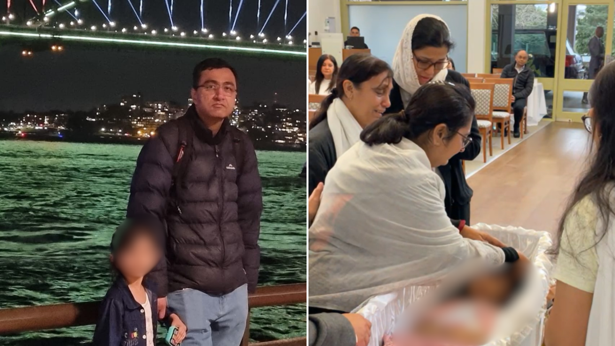Father and daughter farewelled at joint funeral after Parramatta River murder-suicide