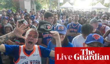 NBA finals: Knicks face Spurs in Game 5 with chance to clinch first title since 1973 – follow live | NBA finals