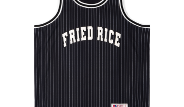 FRIED RICE FRIED RICE Basketball Jersey - Pinstripe