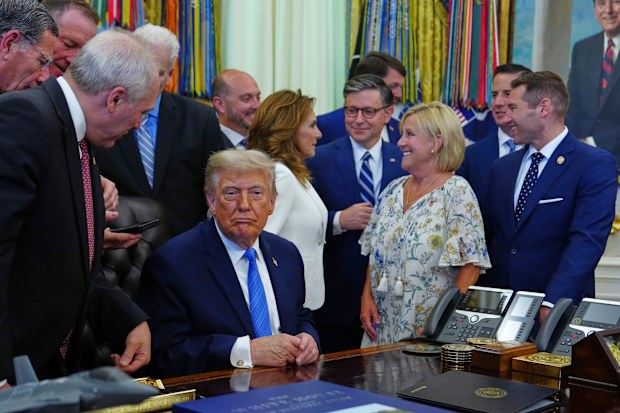 Despite dismal polling, Donald Trump still enjoys the support of nearly all elected Republicans.