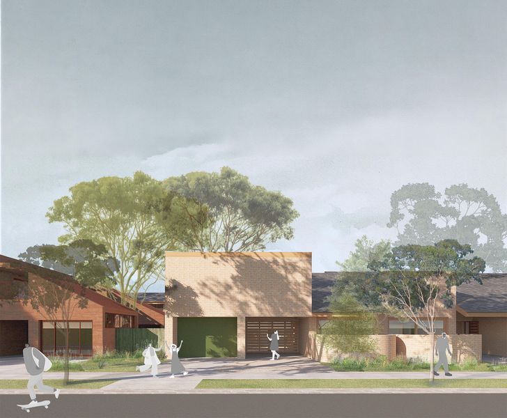 Facade scheme one.