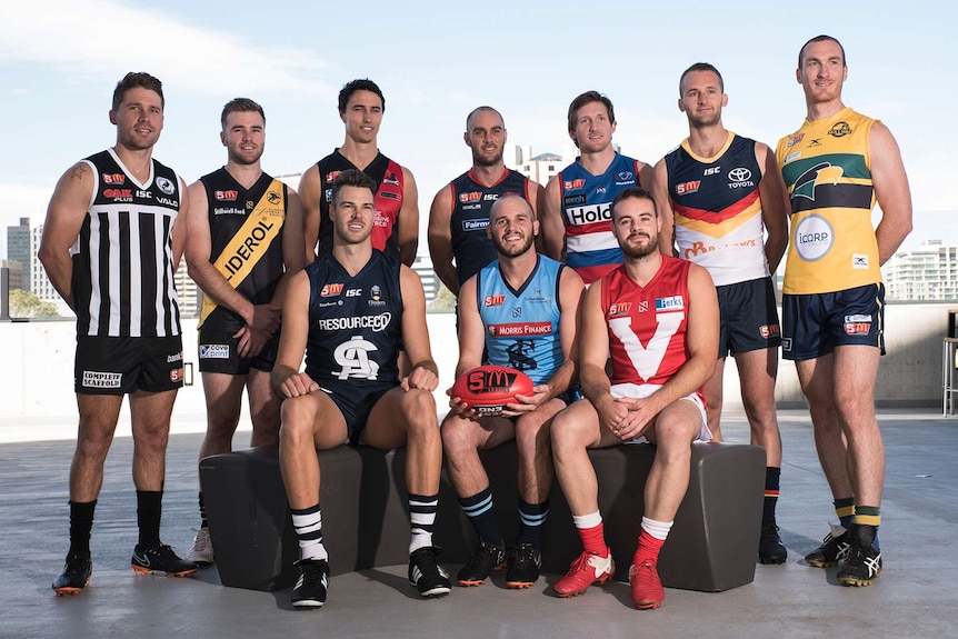 The captains of the SANFL.