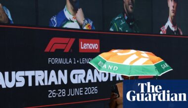 Austrian Grand Prix is declared F1 heat-hazard race amid European heatwave | Formula One 2026
