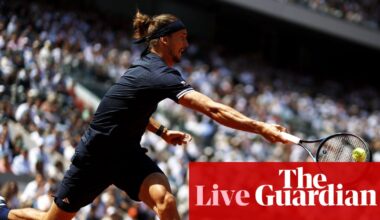 French Open 2026: Flavio Cobolli v Alexander Zverev, men’s singles final – live | French Open 2026