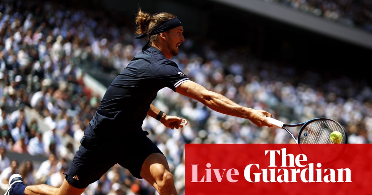 French Open 2026: Flavio Cobolli v Alexander Zverev, men’s singles final – live | French Open 2026