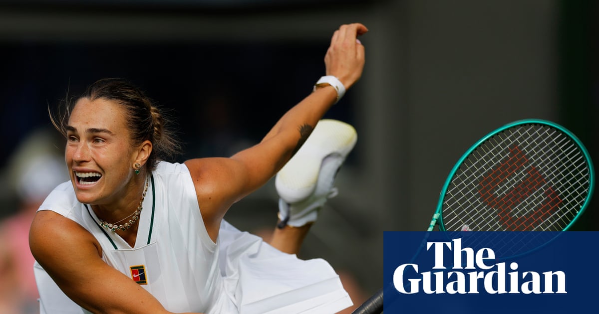 Aryna Sabalenka sees off wobble against qualifier to ease into second round | Wimbledon 2026