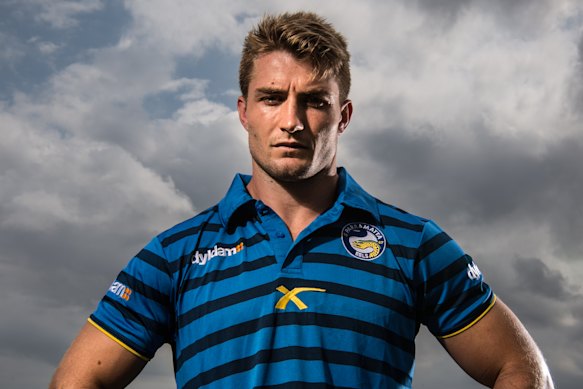 Kieran Foran during a photoshoot in 2016 during his time at the Eels. 