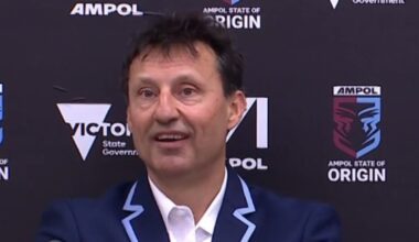 State of Origin 2026: Laurie Daley press conference after NSW Blues lose Game 2, use of bench, Ethan Strange, video, replay