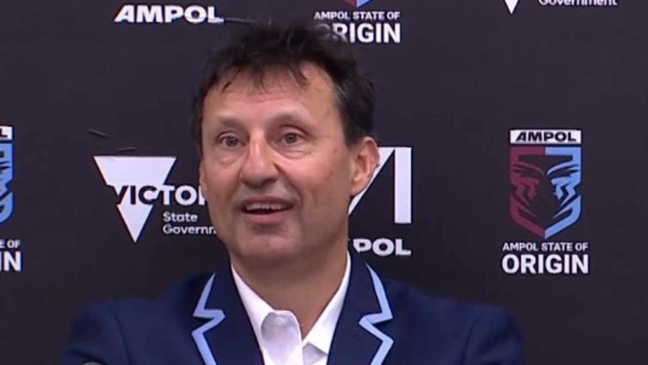 State of Origin 2026: Laurie Daley press conference after NSW Blues lose Game 2, use of bench, Ethan Strange, video, replay